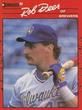 Rob Deer - Donruss 90 Baseball Card